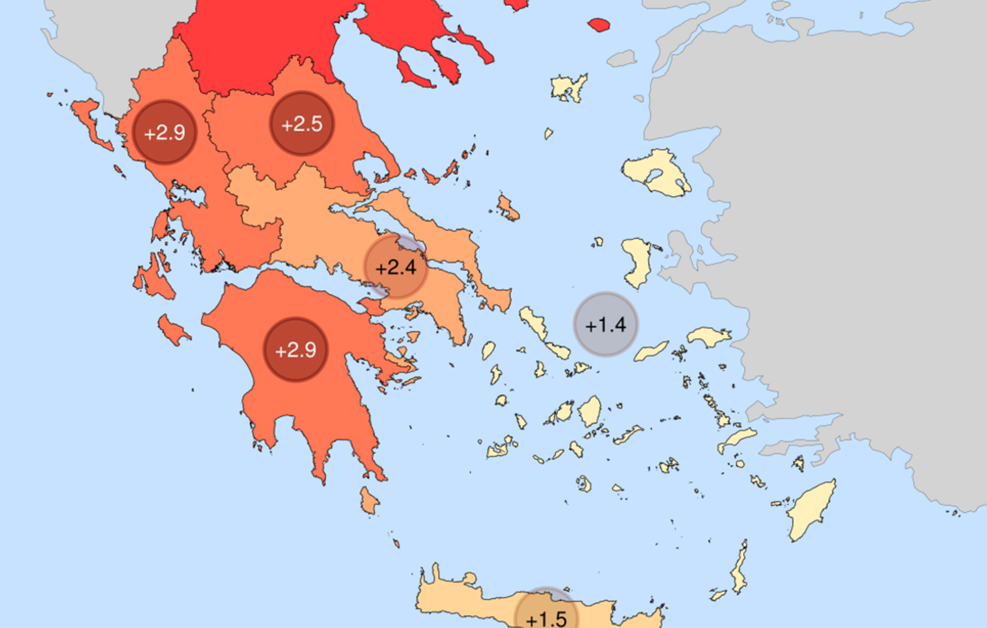 Ο πιο θερμός των τελευταίων 14 ετών ο φετινός Ιούλιος &#8211; 40 βαθμοί για 14 μέρες