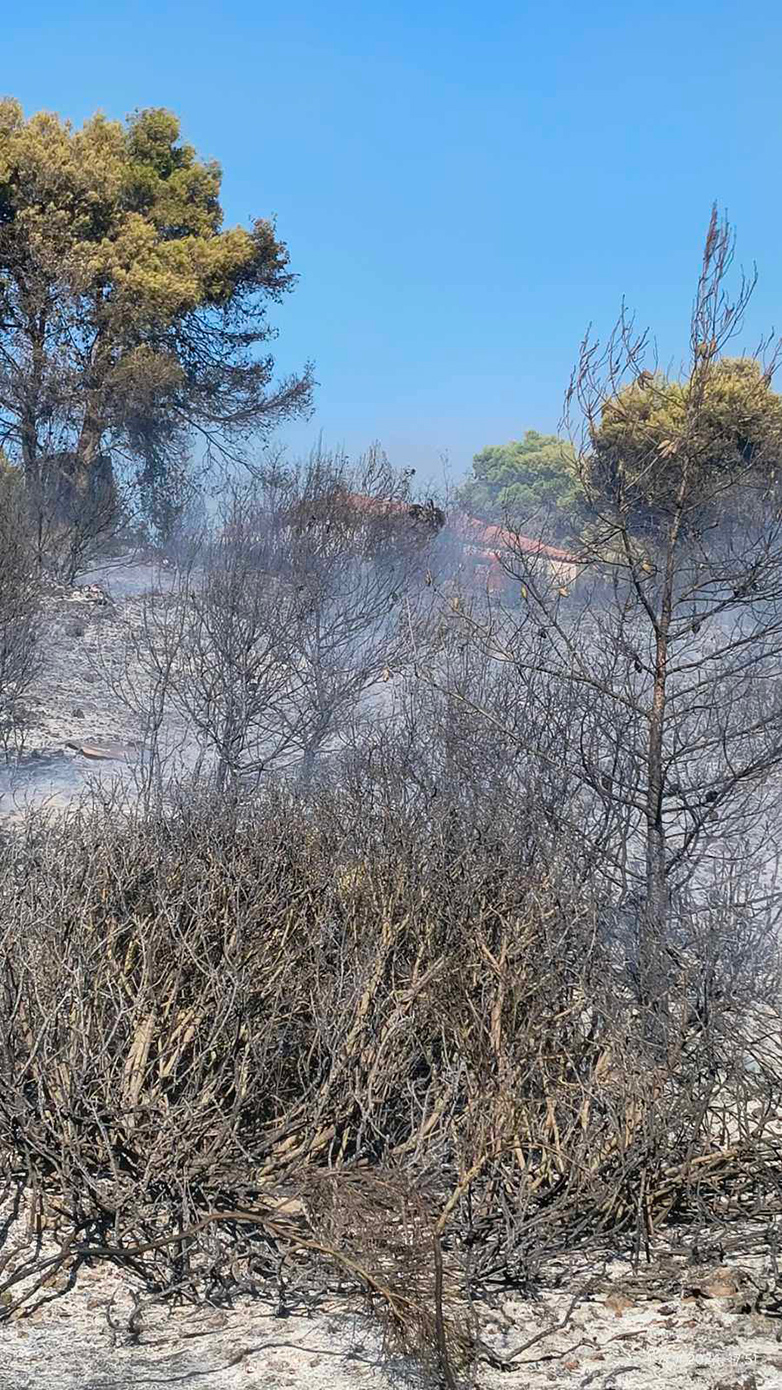 Σε εξέλιξη δύο φωτιές στη Ζάκυνθο