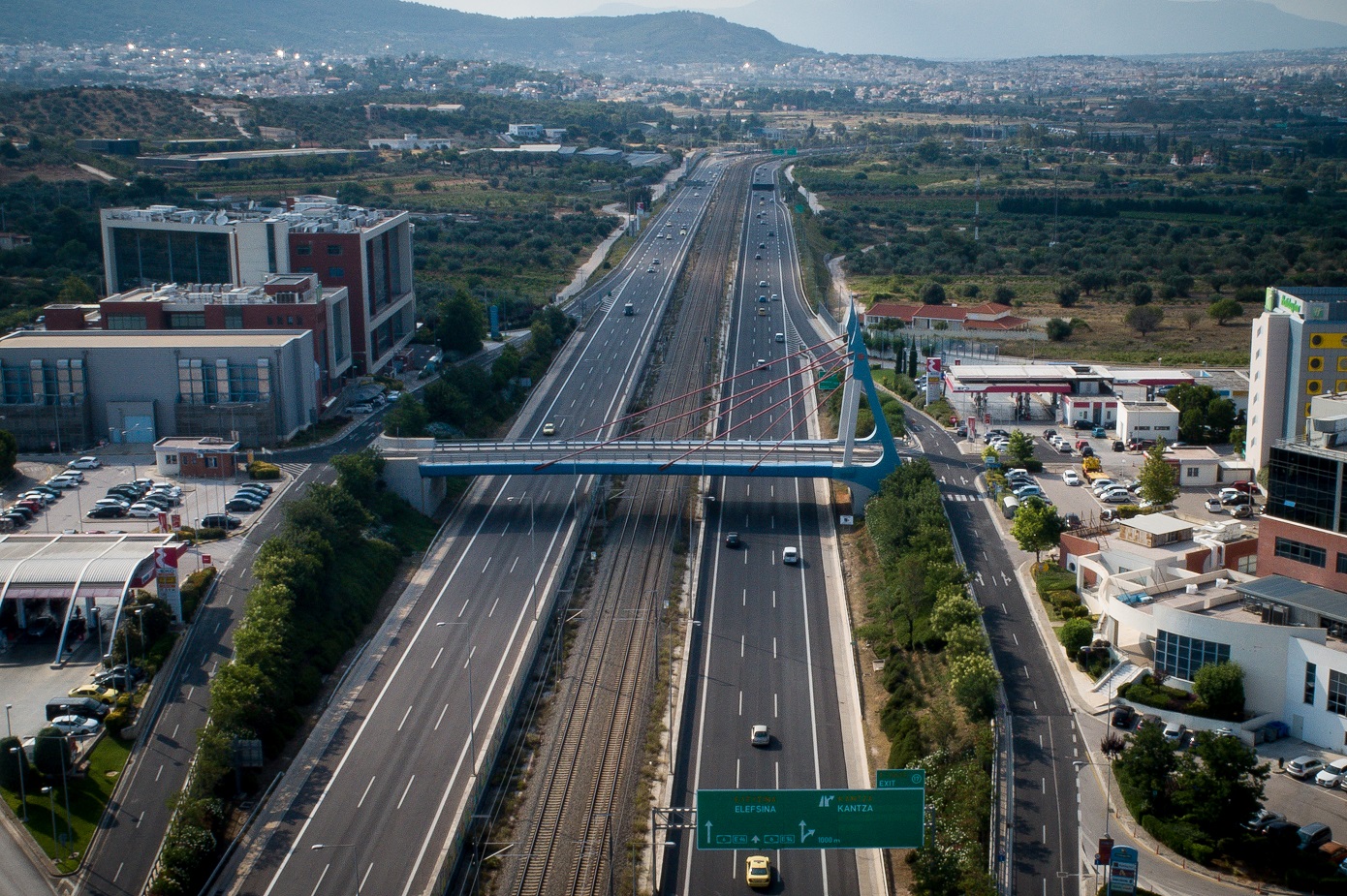 Κυκλοφοριακές ρυθμίσεις στην Αττική Οδό από το βράδυ της Δευτέρας