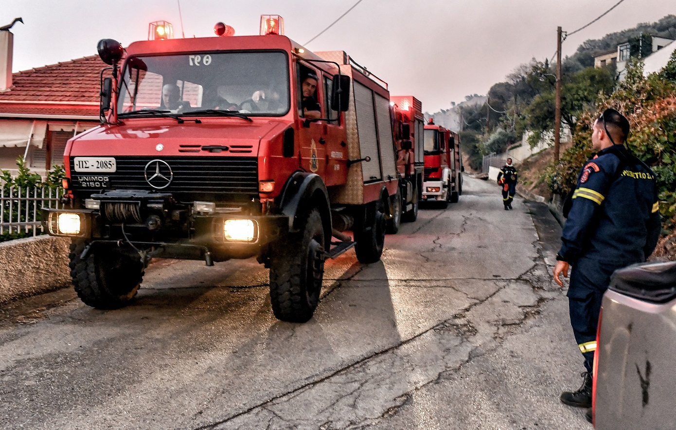 Φωτιά στην Κορινθία: Κλειστά την Τρίτη τα σχολεία του δήμου Ξυλοκάστρου – Ευρωστίνης