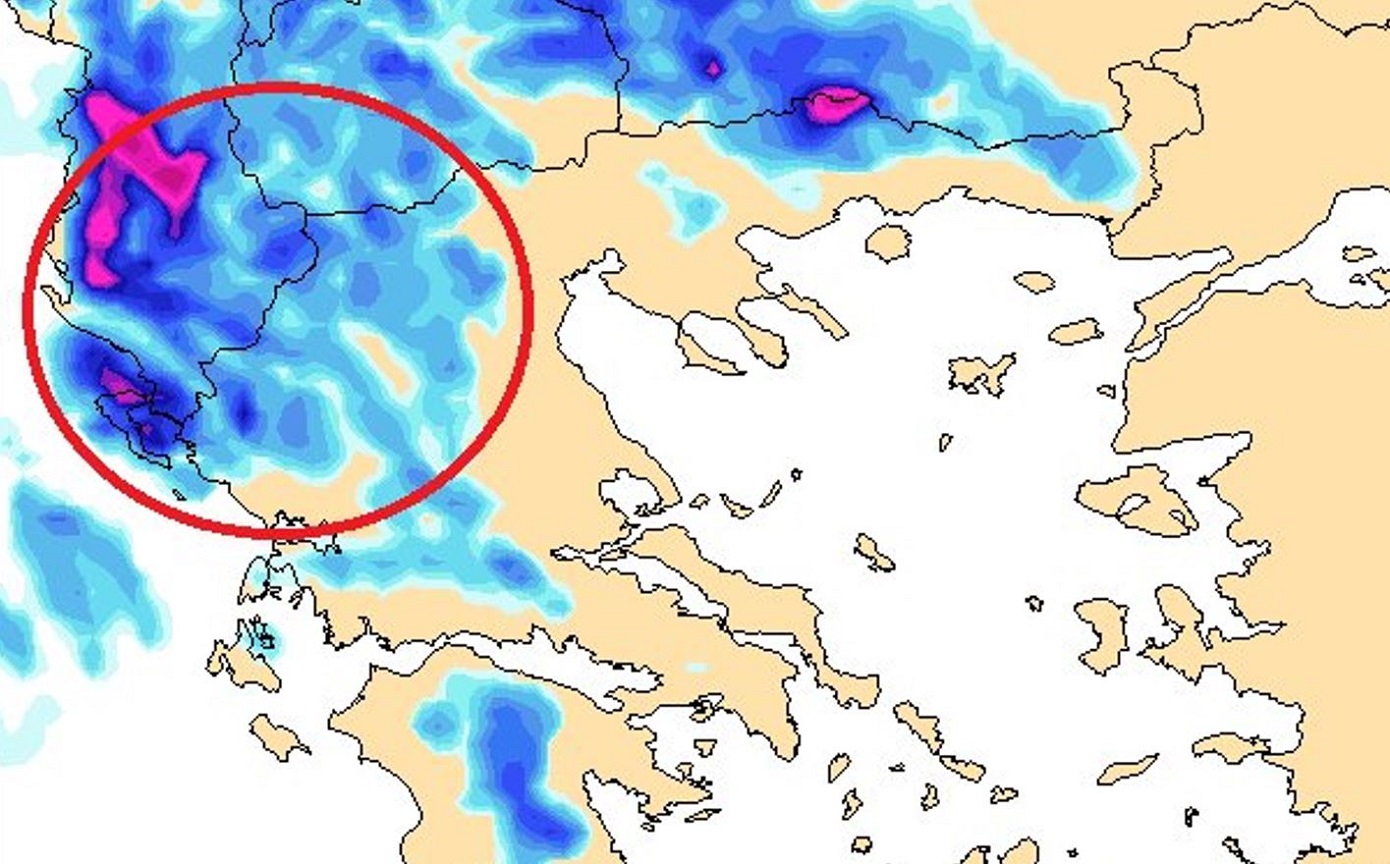 Κακοκαιρία με βροχές, καταιγίδες, χαλάζι και κεραυνούς – Ποιες περιοχές θα πλήξουν τα έντονα φαινόμενα