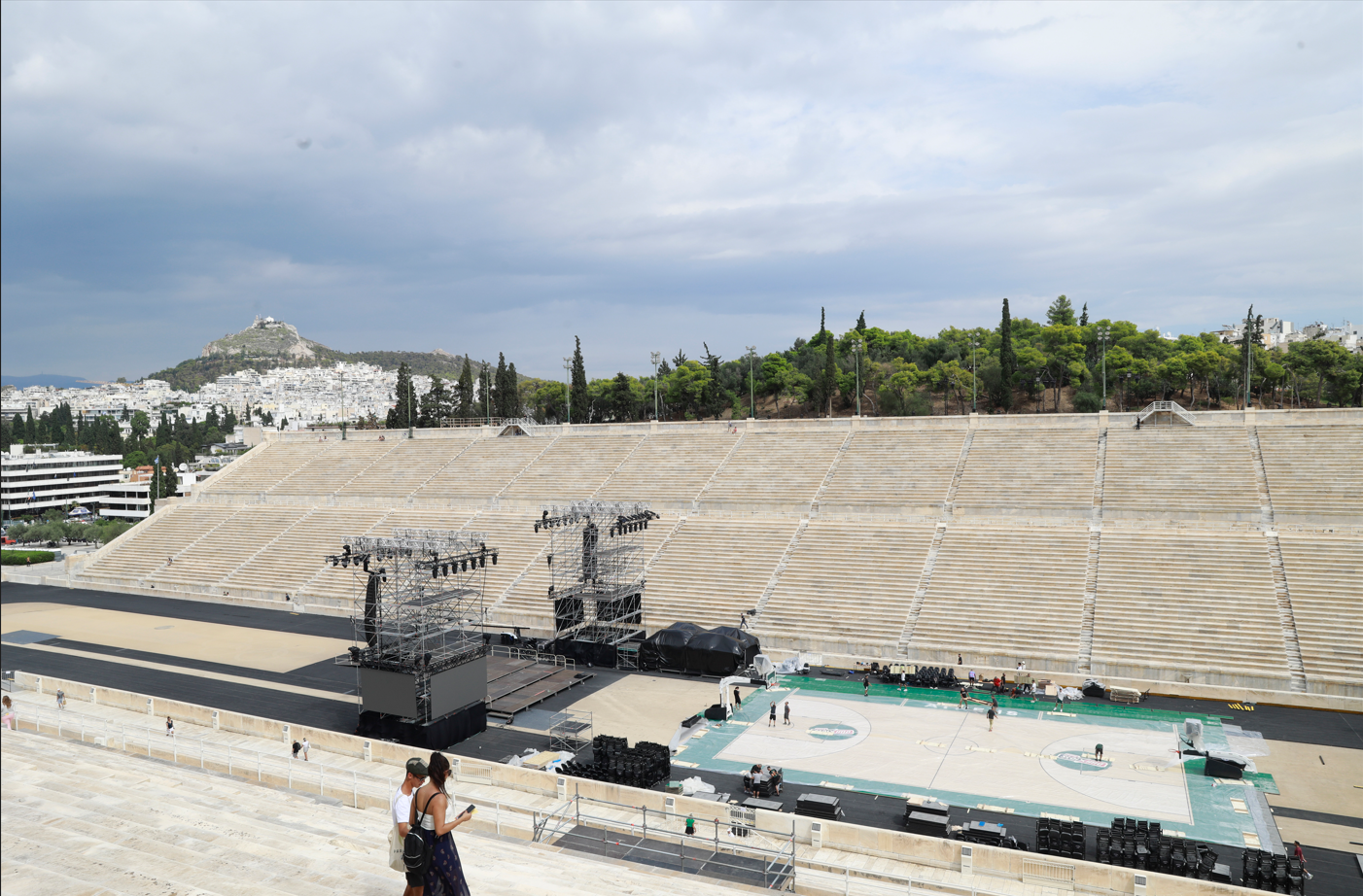 Το Παναθηναϊκό Στάδιο μετατρέπεται σε γήπεδο μπάσκετ για το τουρνουά «Παύλος Γιαννακόπουλος»