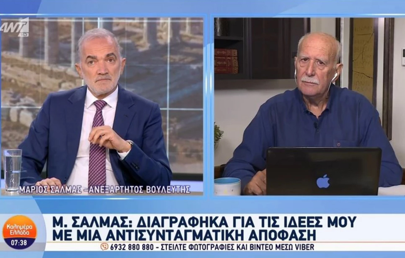 Μάριος Σαλμάς: Δεν παραδίνω την έδρα μου &#8211; Οι πολίτες είπαν ότι θέλω να εκφράζω τις ιδέες τους