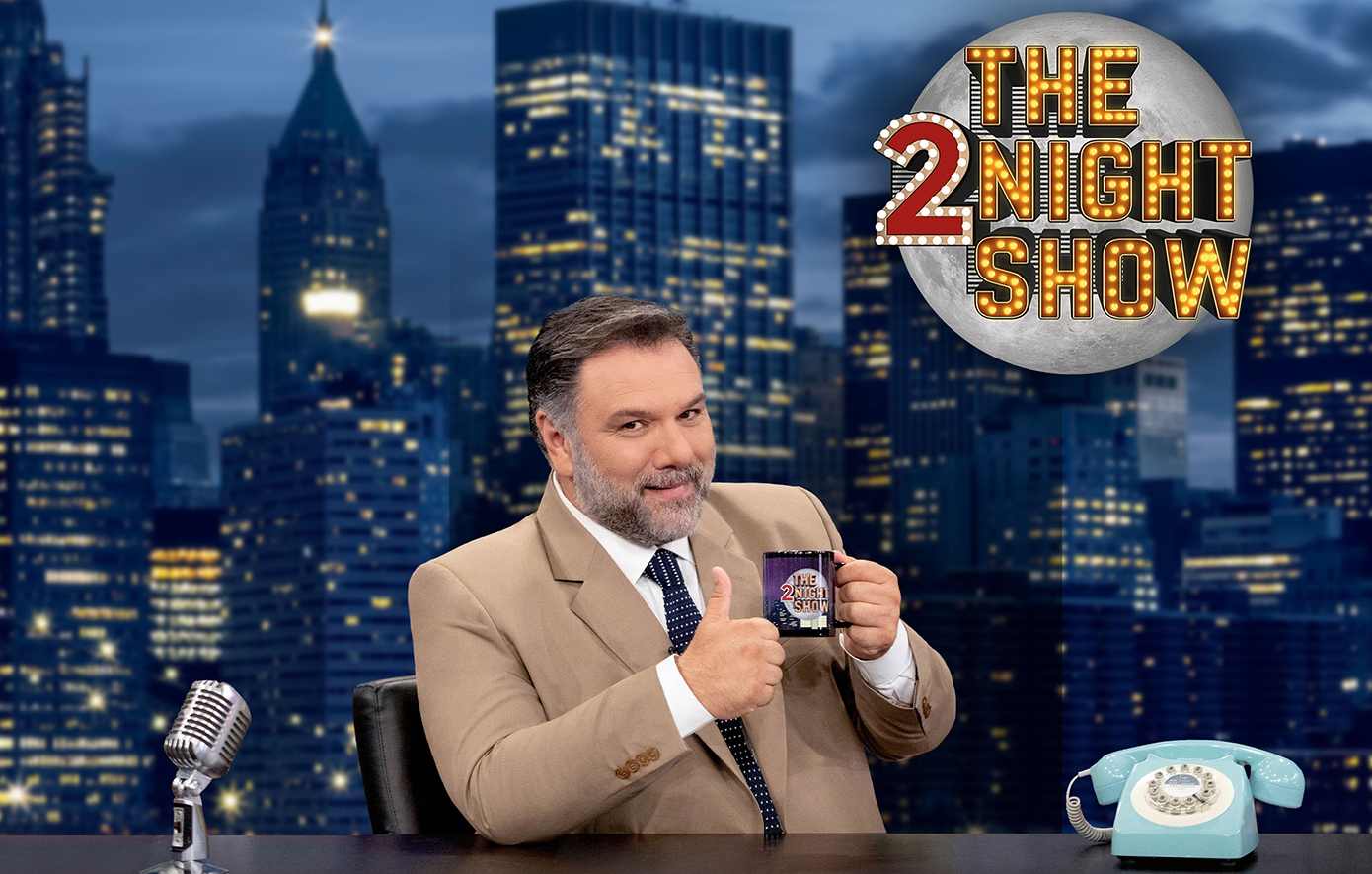 The 2Night Show: Πρεμιέρα απόψε με Φώτη Σεργουλόπουλο και Σταύρο Αρβανίτη ή αλλιώς «gianadoumeti8aginei»