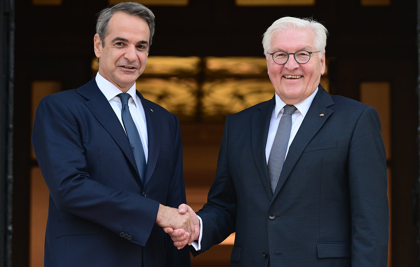 Κυριάκος Μητσοτάκης - Φράνκ-Βάλτερ Σταϊνμάιερ Κυριάκος Μητσοτάκης - Φράνκ-Βάλτερ Σταϊνμάιερ