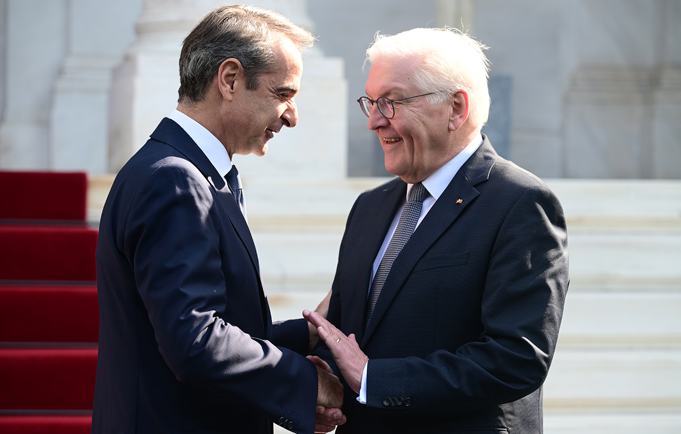 Κυριάκος Μητσοτάκης - Φράνκ-Βάλτερ Σταϊνμάιερ Κυριάκος Μητσοτάκης - Φράνκ-Βάλτερ Σταϊνμάιερ