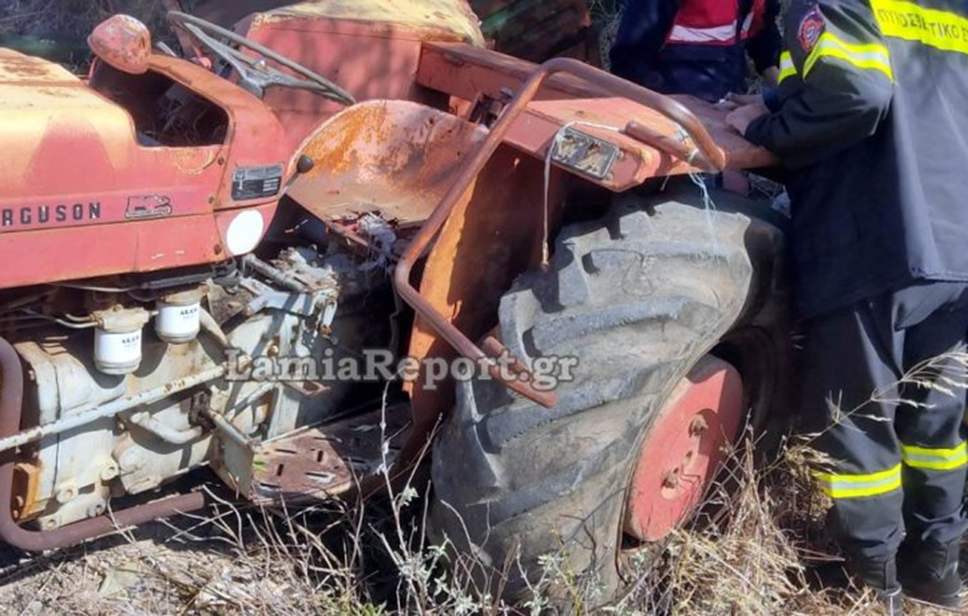 Τρακτέρ κύλησε στην κατηφόρα και παρέσυρε αγρότη