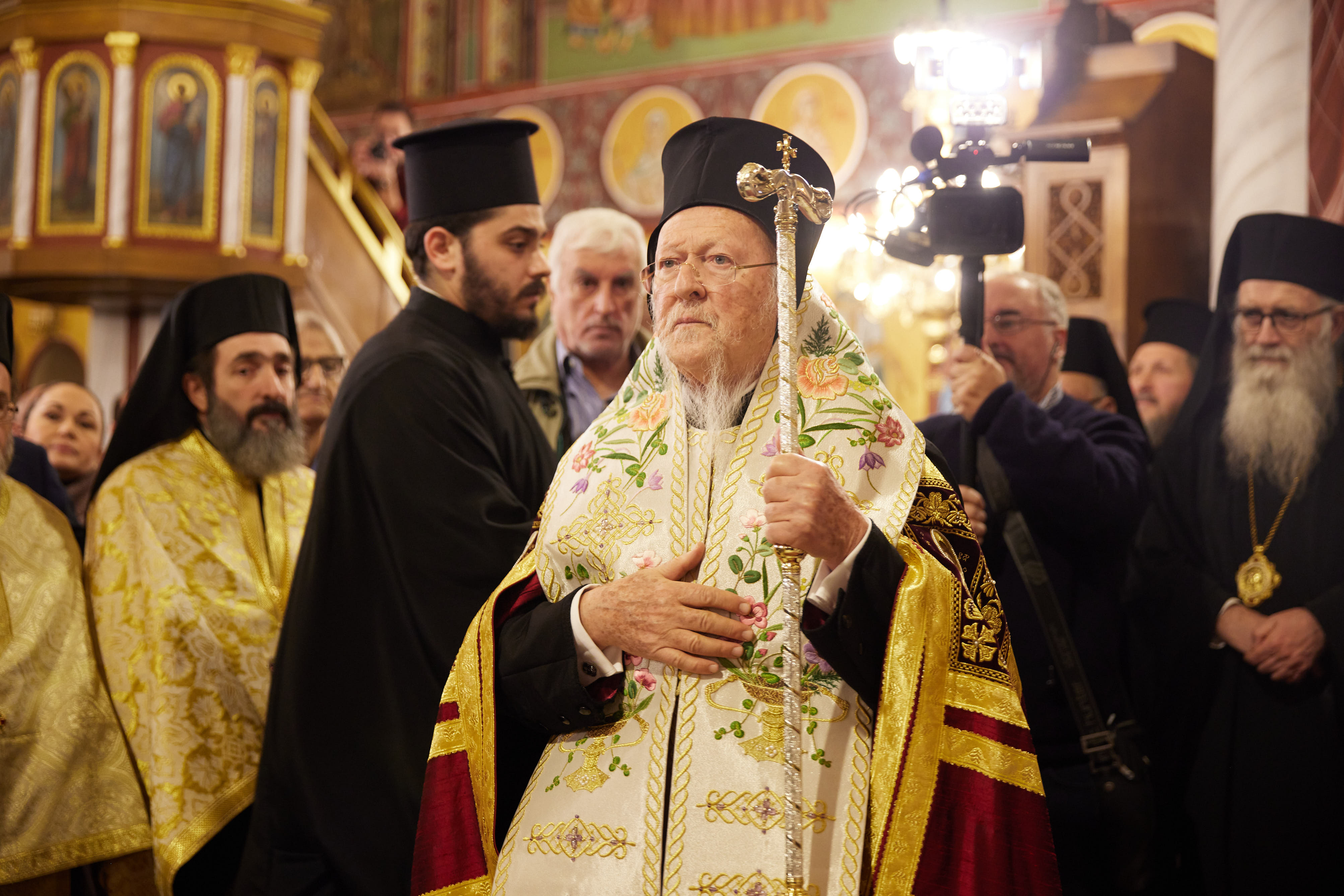 Στην Ιερά Μητρόπολη Νέας Ιωνίας ο Οικουμενικός Πατριάρχης Βαρθολομαίος &#8211; Ενθουσιώδης υποδοχή από Κλήρο και πιστους