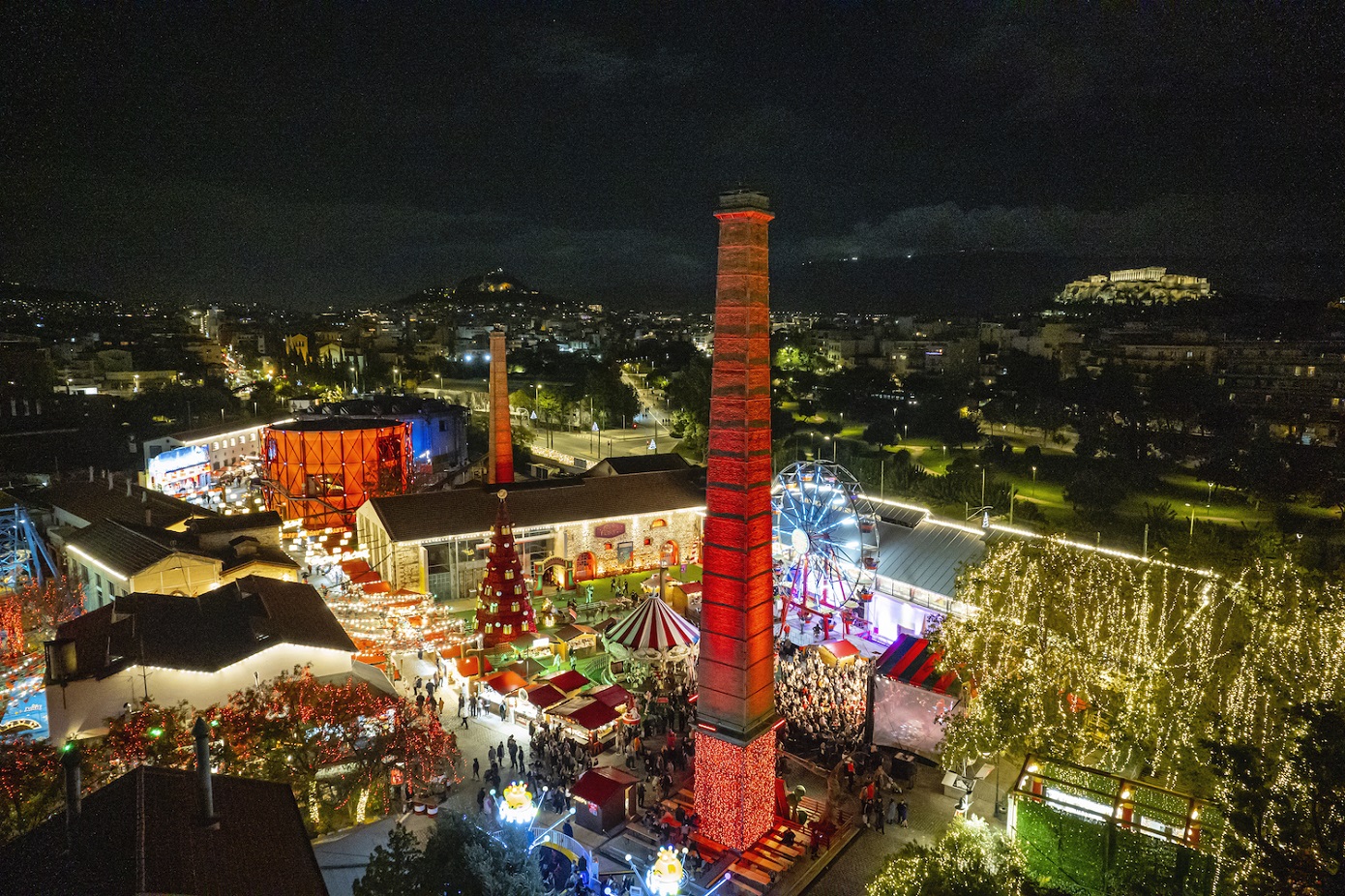 H μαγεία των Χριστουγέννων ξεκινά στην Τεχνόπολη στο The Christmas Factory