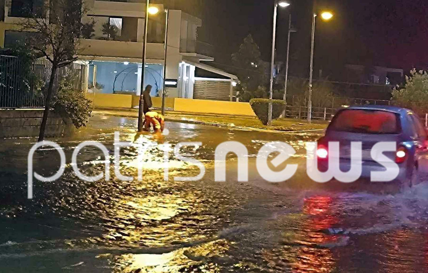 Χάος στην Ηλεία από το σαρωτικό το πέρασμα της κακοκαιρίας – Πλημμύρες, διακοπές ρεύματος και προβλήματα στις μετακινήσεις