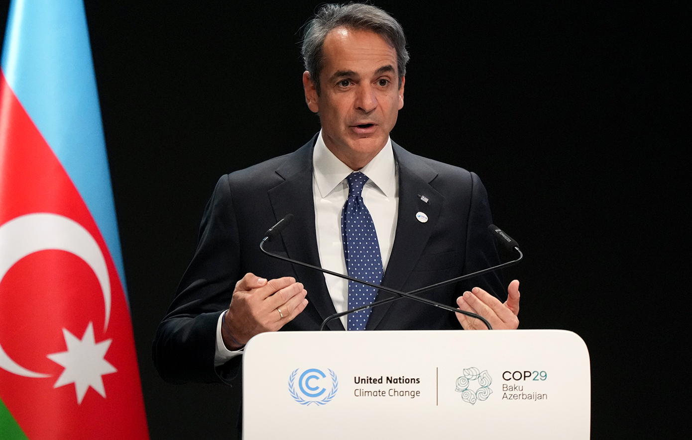 Μητσοτάκης στη Διάσκεψη για το Κλίμα COP29: H Αλεξανδρούπολη ανοίγει έναν νέο διάδρομο για το LNG