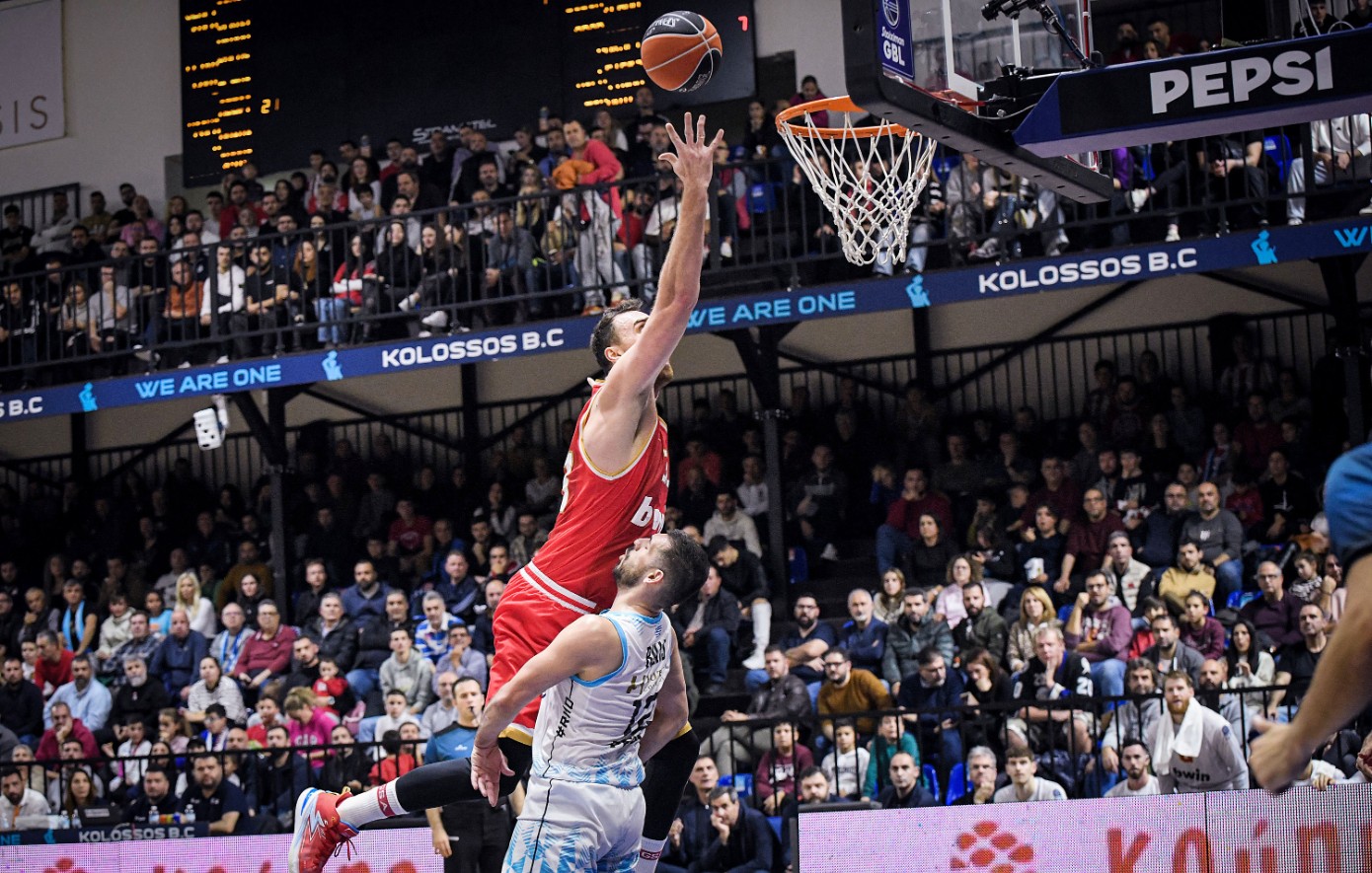 Stoiximan Basket League: Εύκολη νίκη για τον Ολυμπιακό επί του Κολοσσού