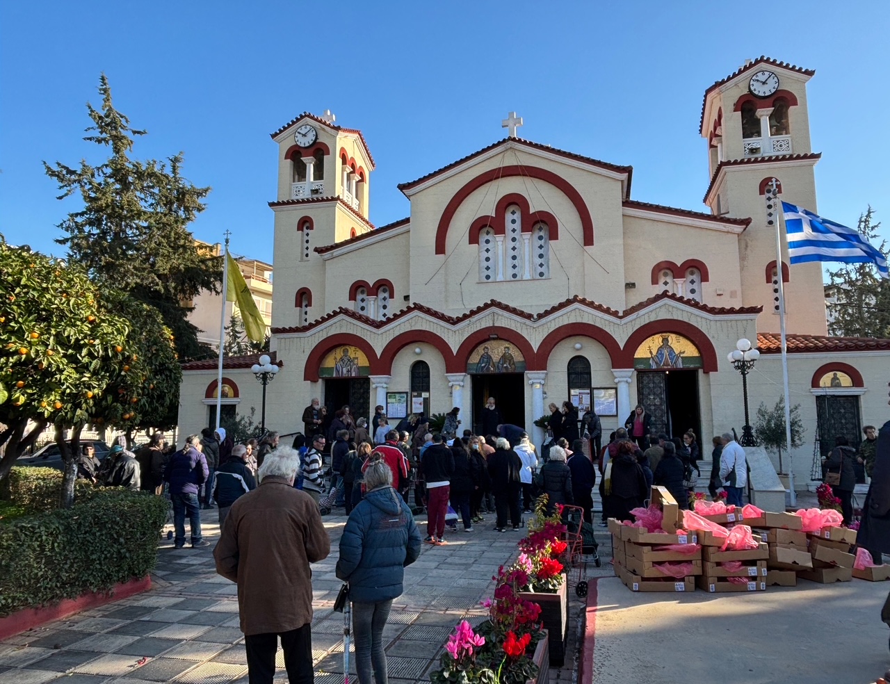 Δέματα Αγάπης από τον Μητροπολίτη Νέας Ιωνίας κ. Γαβριήλ