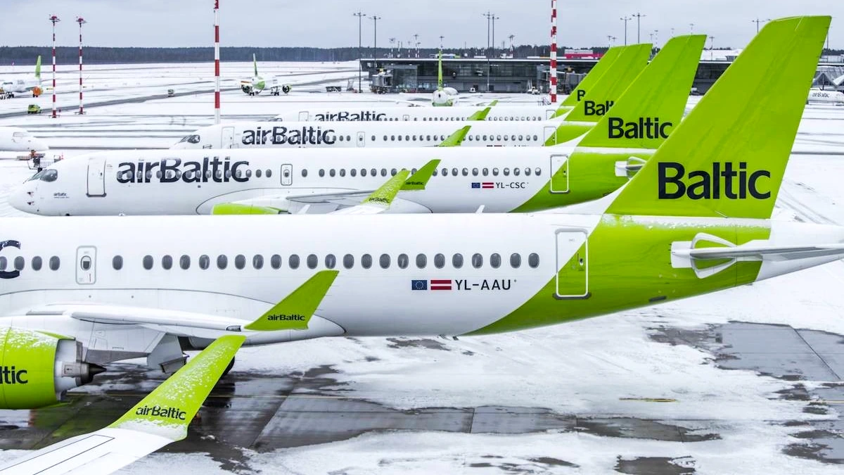 Η AirBaltic ακυρώνει 4.670 πτήσεις το 2025 λόγω προβλημάτων συντήρησης