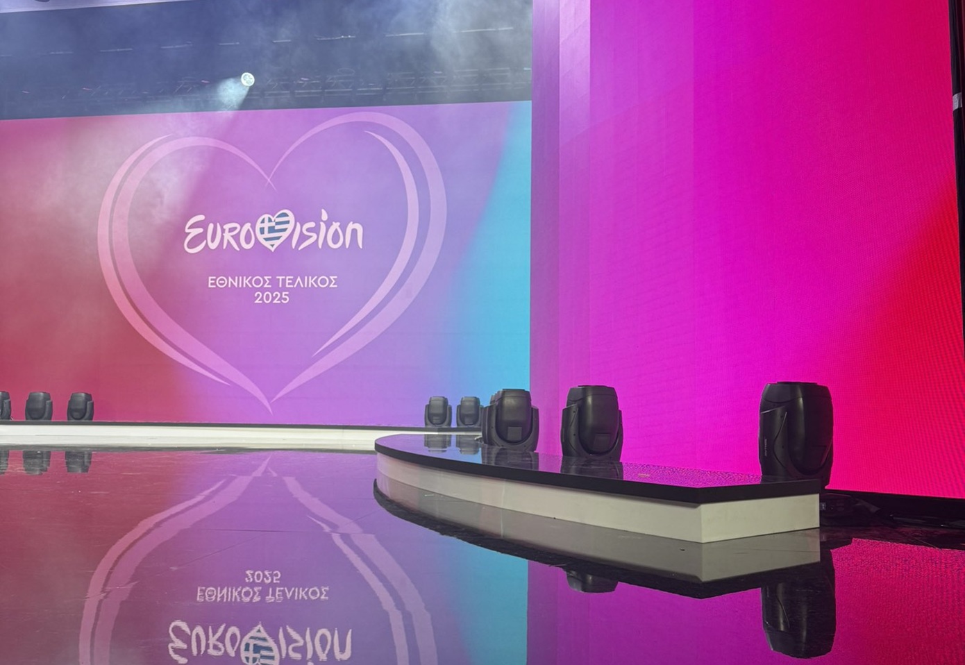 Eurovision 2025: Οι πρώτες εικόνες από τη σκηνή του Ελληνικού Τελικού στις 30 Ιανουαρίου