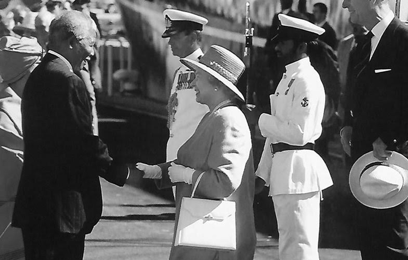 βασίλισσα Ελισάβετ -Νέλσον Μαντέλα βασίλισσα Ελισάβετ -Νέλσον Μαντέλα