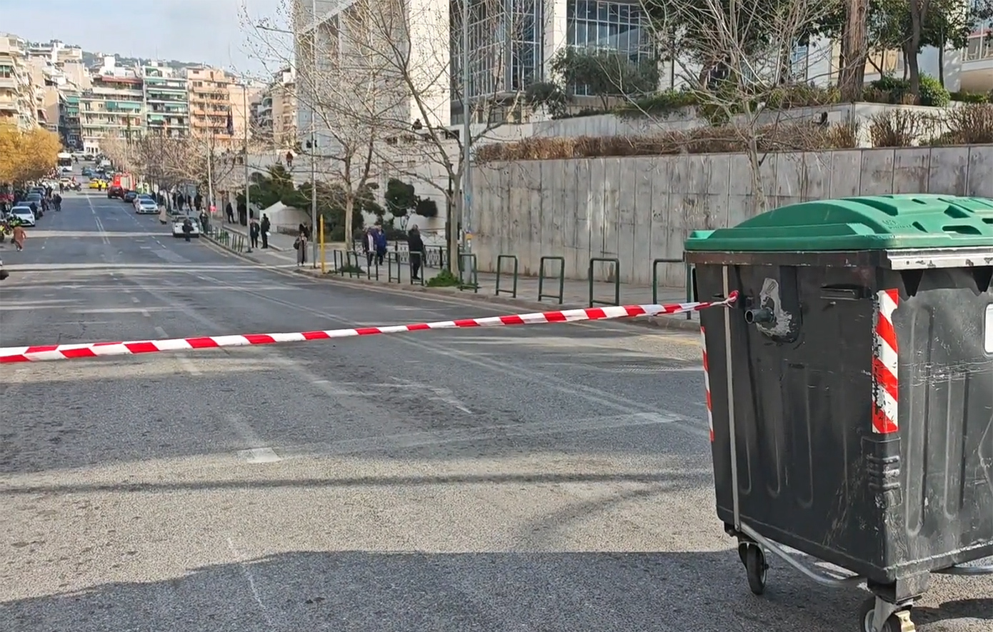 Τηλεφώνημα για βόμβες στο Πρωτοδικείο Αθηνών – Κλειστή η Λουκάρως