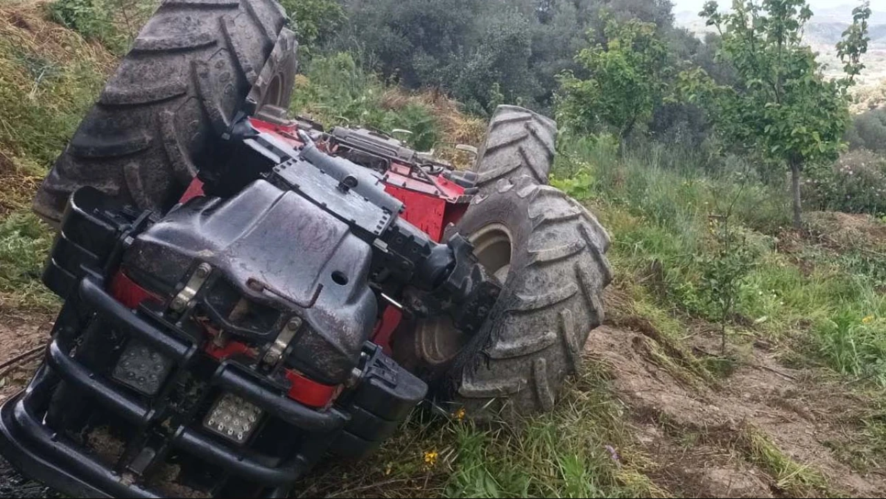 Τραγωδία στη Μεσσηνία: 57χρονος καταπλακώθηκε από τρακτέρ