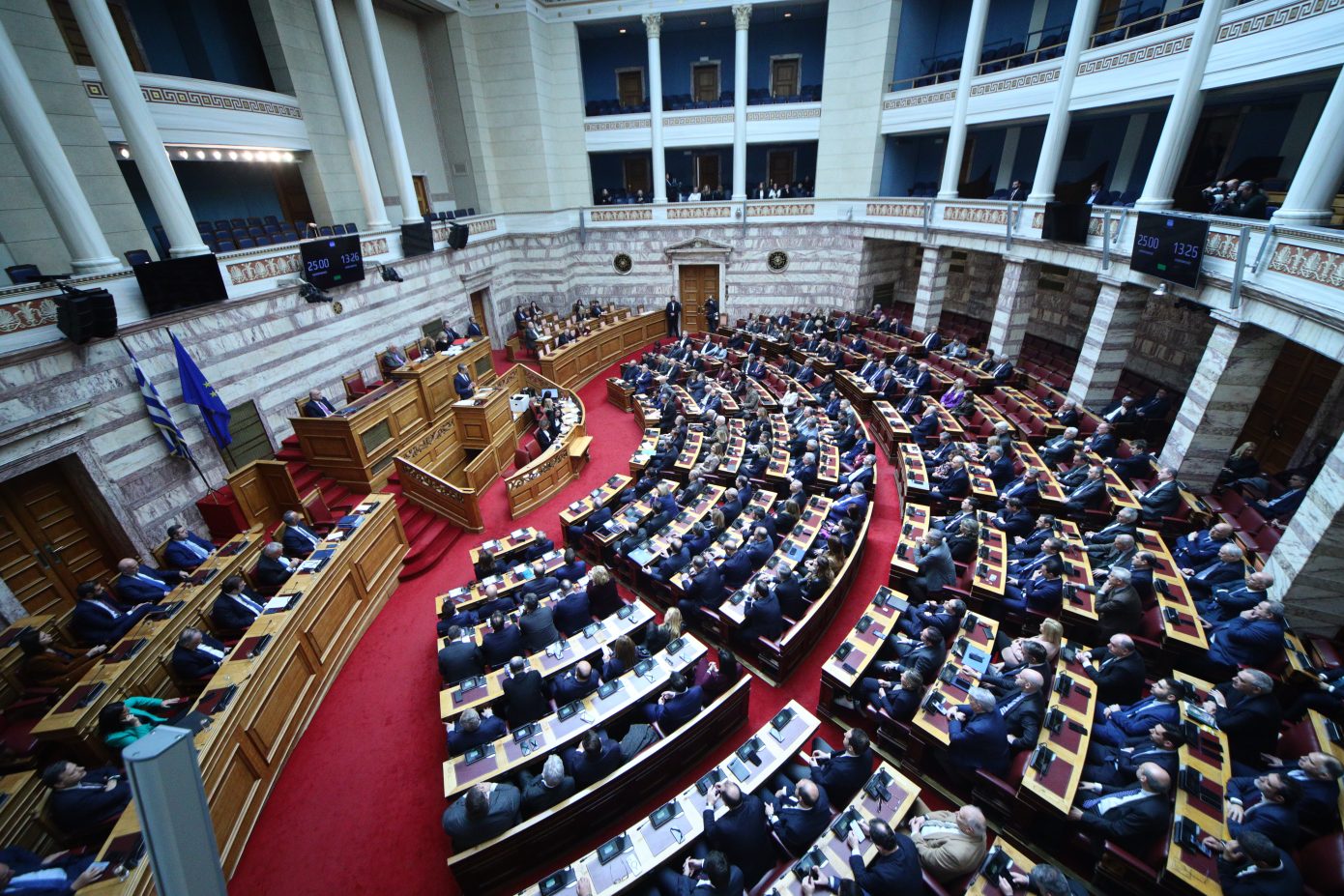 ΠΑΣΟΚ, ΣΥΡΙΖΑ, ΚΚΕ και Νέα Αριστερά αποχώρησαν από την ψηφοφορία για τον Χρήστο Τριαντόπουλο