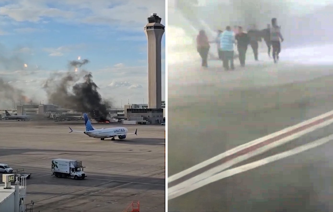 Φωτιά σε αεροσκάφος της American Airlines πριν την απογείωση στο Ντένβερ – Επιβάτες εκκένωσαν το αεροπλάνο