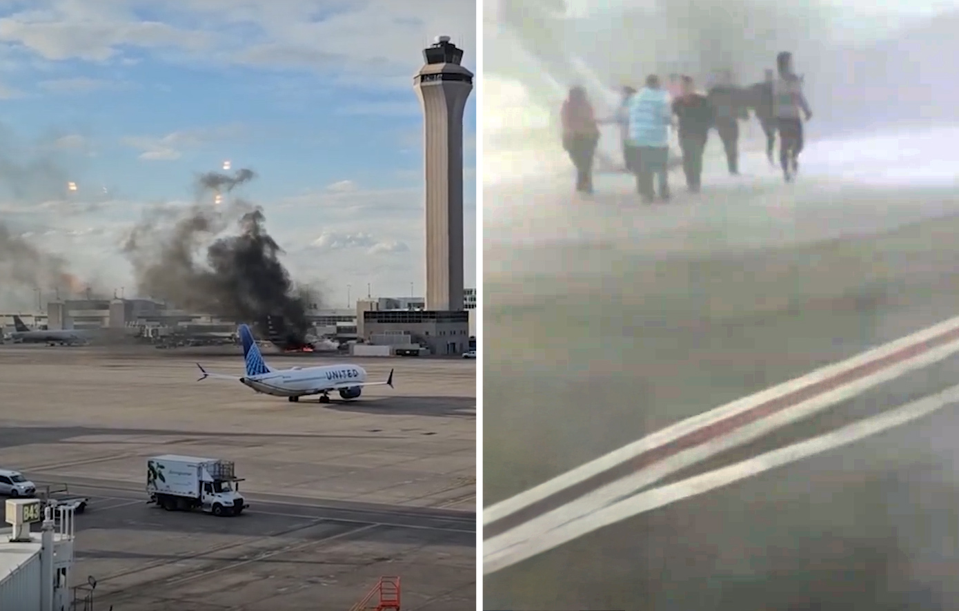 Φωτιά σε αεροσκάφος της American Airlines πριν την απογείωση στο Ντένβερ – Επιβάτες εκκένωσαν το αεροπλάνο