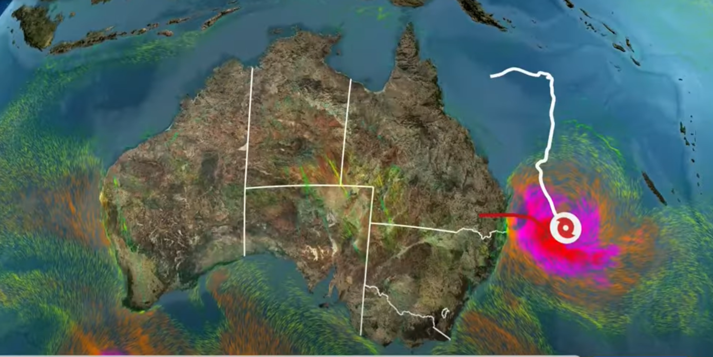 Συναγερμός για τον κυκλώνα Alfred στην Αυστραλία: Άλλαξε πορεία και απειλεί το Μπρίσμπεϊν