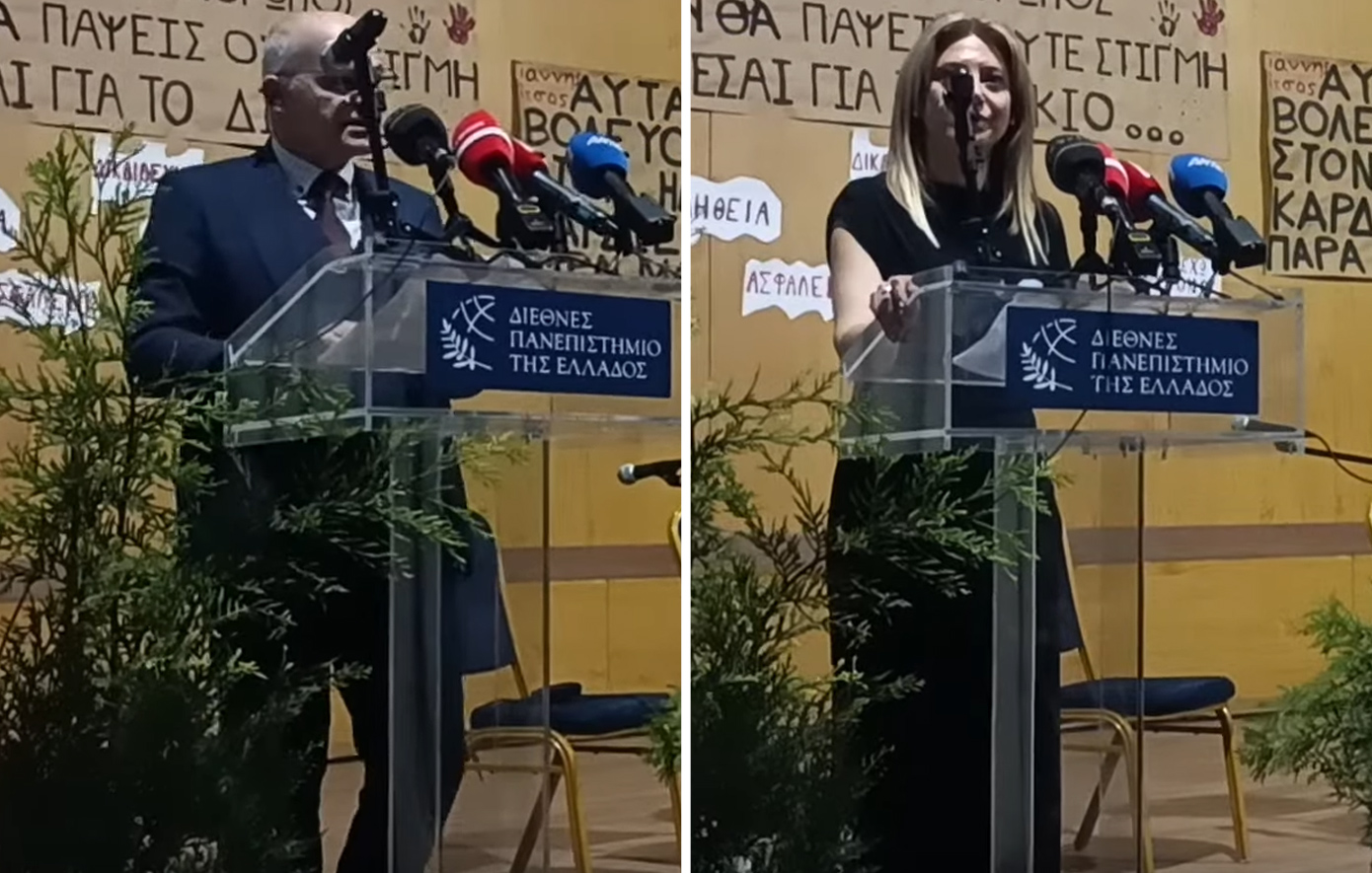 «Ευχαριστώ το παιδί μου που υπήρξε, υπάρχει και με καθοδηγεί» &#8211; Ρίγη συγκίνησης στο ΔΙΠΑΕ για την κόρη της Μαρίας Καρυστιανού