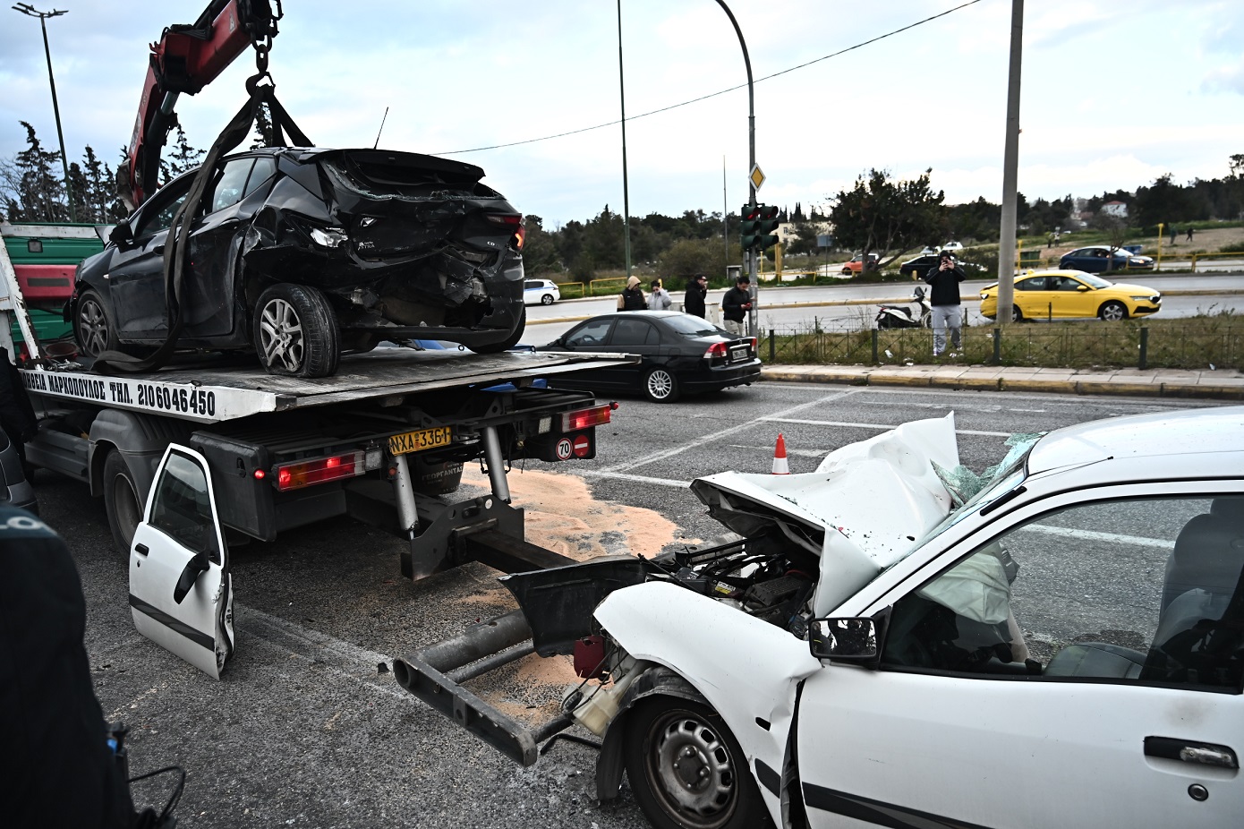 Καραμπόλα στην Κατεχάκη: Οικογενειακή τραγωδία στην άσφαλτο &#8211; Νεκροί πατέρας, μητέρα και γιος