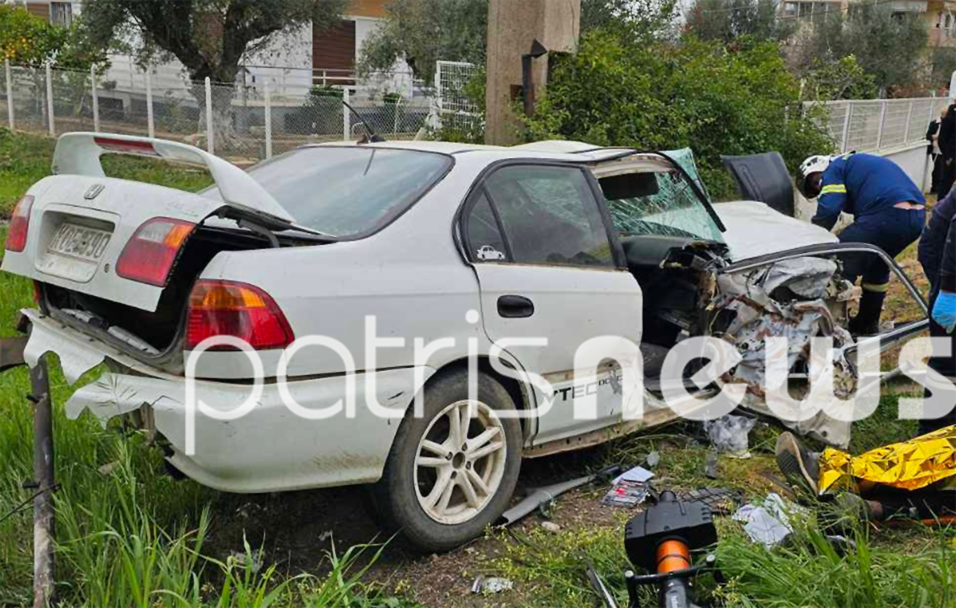 Τροχαίο στην Αμαλιάδα: Πέθανε στο νοσοκομείο ο ένας τραυματίας – Διασωληνώθηκε ο δεύτερος