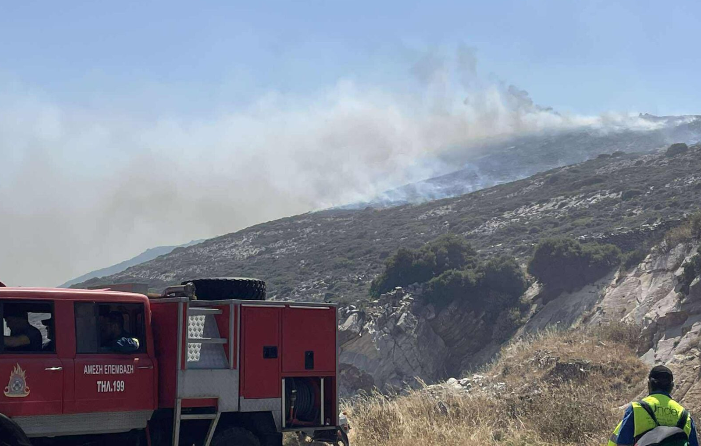 Θεσσαλονίκη: Οριοθετημένες οι φωτιές σε Βόλβη και Σκύδρα