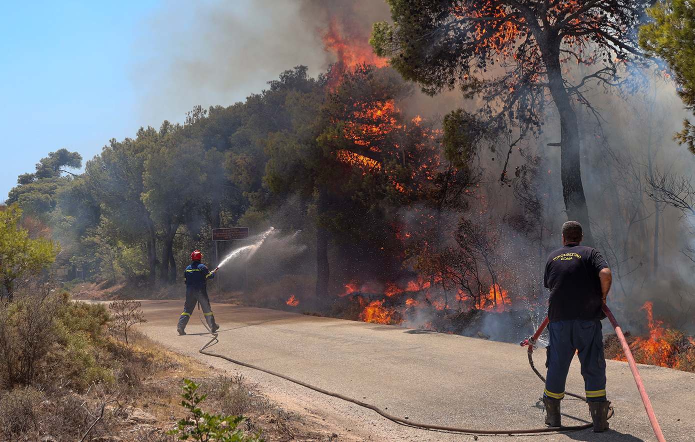 Θεσσαλονίκη: Πυρκαγιά ξέσπασε στον Δήμο Νέστου