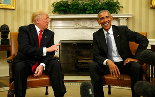 ΜΠΑΡΑΚ ΟΜΠΑΜΑ BARACK OBAMA ΝΤΟΝΑΛΝΤ ΤΡΑΜΠ DONALD TRUMP