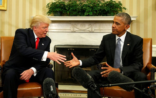 ΜΠΑΡΑΚ ΟΜΠΑΜΑ BARACK OBAMA ΝΤΟΝΑΛΝΤ ΤΡΑΜΠ DONALD TRUMP