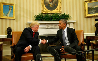 ΜΠΑΡΑΚ ΟΜΠΑΜΑ BARACK OBAMA ΝΤΟΝΑΛΝΤ ΤΡΑΜΠ DONALD TRUMP