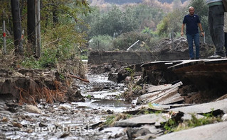 Οι εικόνες καταστροφής από τη κακοκαιρία στη Βόρεια Εύβοια