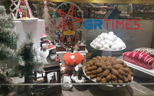 Μύρισαν Χριστούγεννα στη Θεσσαλονίκη - Στολισμένα καταστήματα
