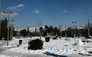 Χιόνια στο Χαλάνδρι