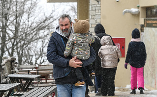 Χιονόπτωση στην Πάρνηθα