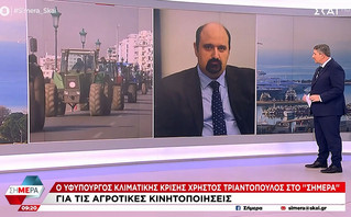 Τριαντόπουλος: Καλούμε όλους τους αγρότες να υποβάλλουν φακέλους για να λάβουν την κρατική αρωγή