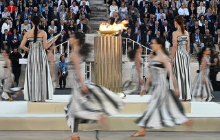 Τελετή παράδοσης της Ολυμπιακής Φλόγας