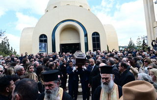 Συγγενείς και φίλοι είπαν το τελευταίο αντίο στον Αλέξη Κούγια